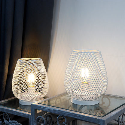 6.7" Tall Battery Powered Outdoor Table Lamp