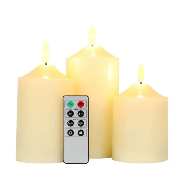 JHY Design 2-Piece Minimalist Candle Lamp